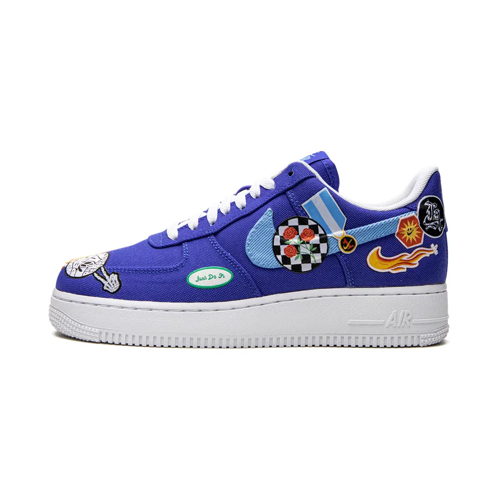 Nike AIR FORCE 1 LO ’07 PRM MNS “Los Angeles Patched Up” (DX2306-400)