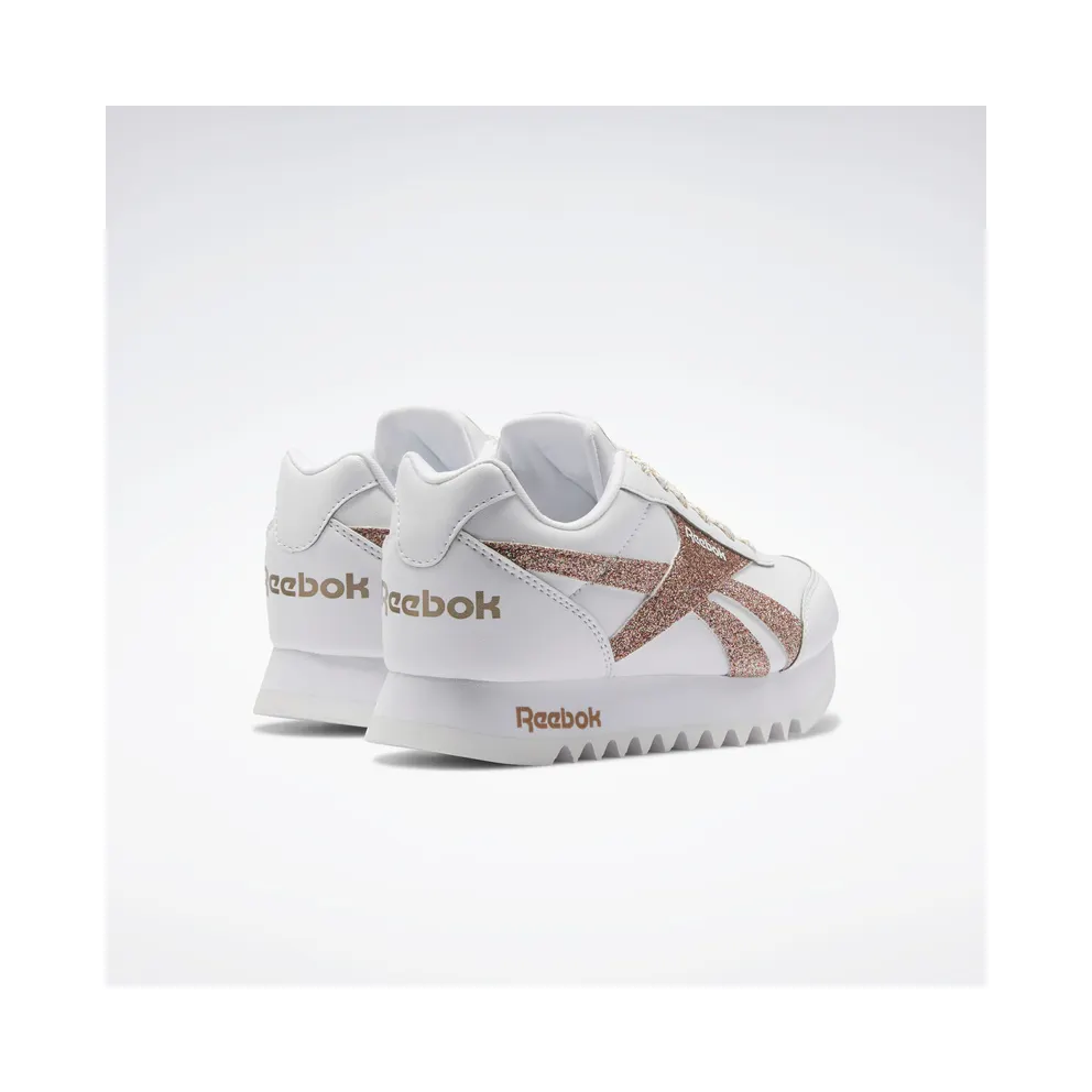 Reebok Royal Classic Jogger 2 Platform Shoes White / White / Golden Bronze