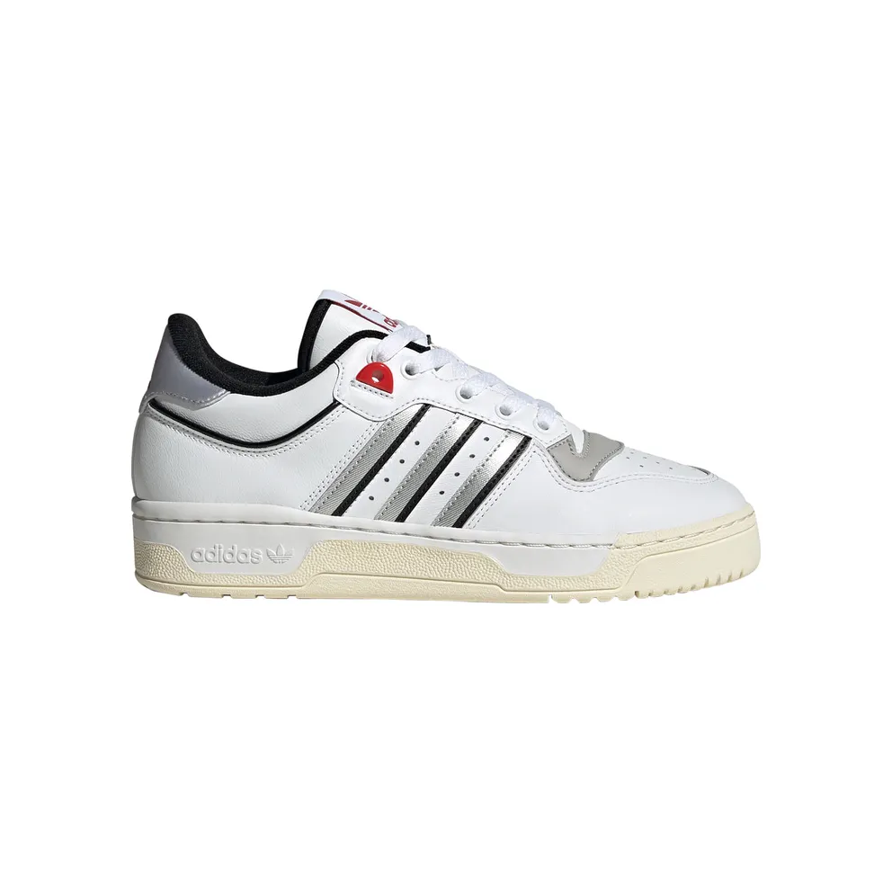 adidas Rivalry Low 86 W Footwear White / Silver Metallic / Core Black (HQ7022)