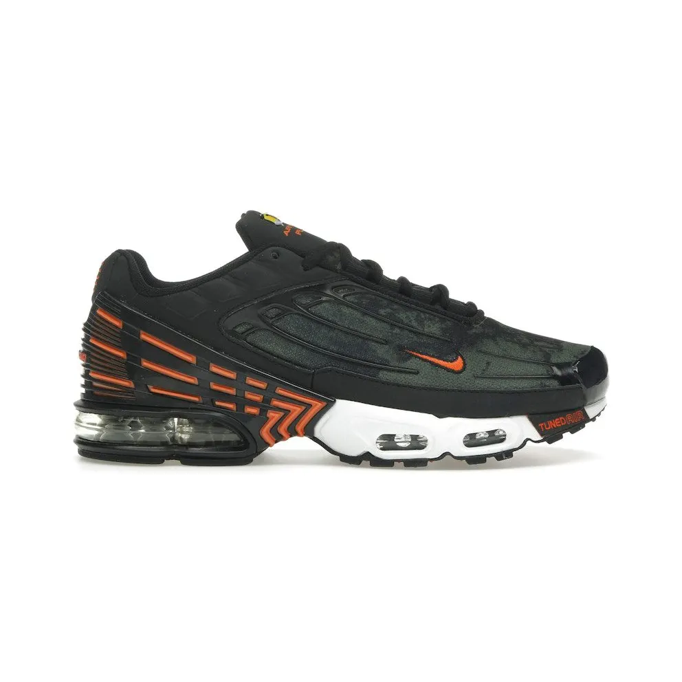 Nike Air Max Plus 3 Camo Medium Olive Safety Orange (FV6914-001)