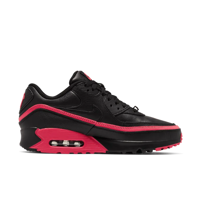 Nike x Undefeated Air Max 90 Black Red (2019) (CJ7197-003)