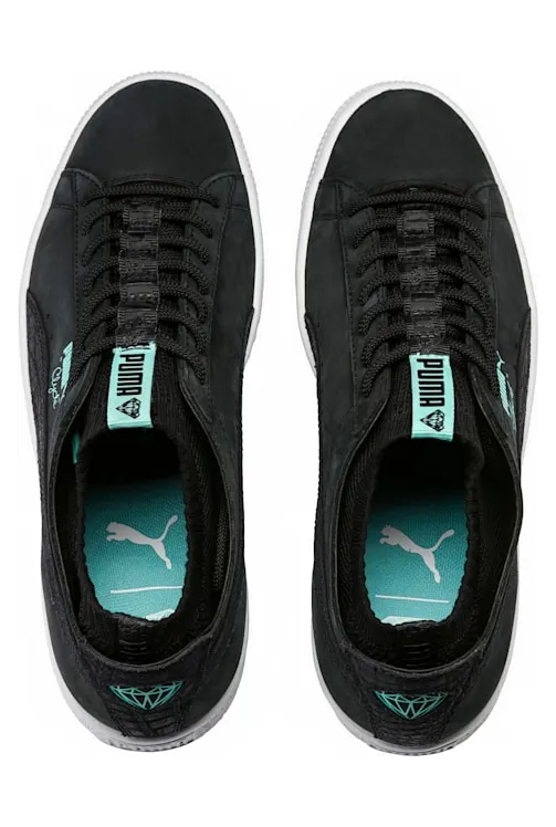 Puma Clyde Sock Lo Diamond Supply Co Black
