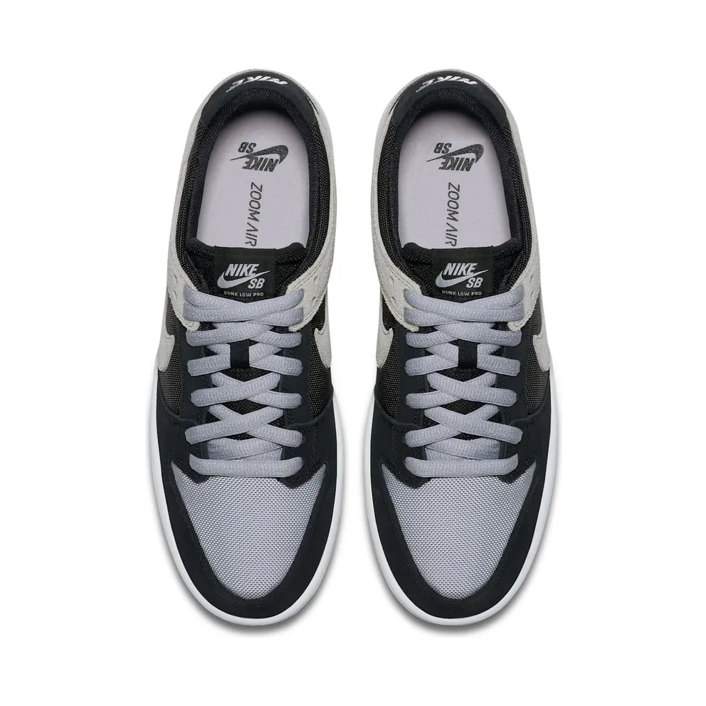 Nike SB Zoom Dunk Low Pro Black Wolf Grey White (854866-001)