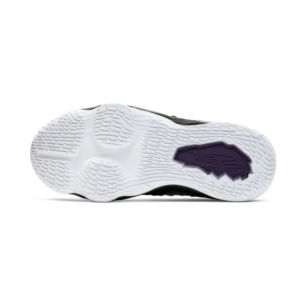 Nike LeBron 17 Lakers (GS) Black/White-Eggplant-Amarillo (BQ5594-004)