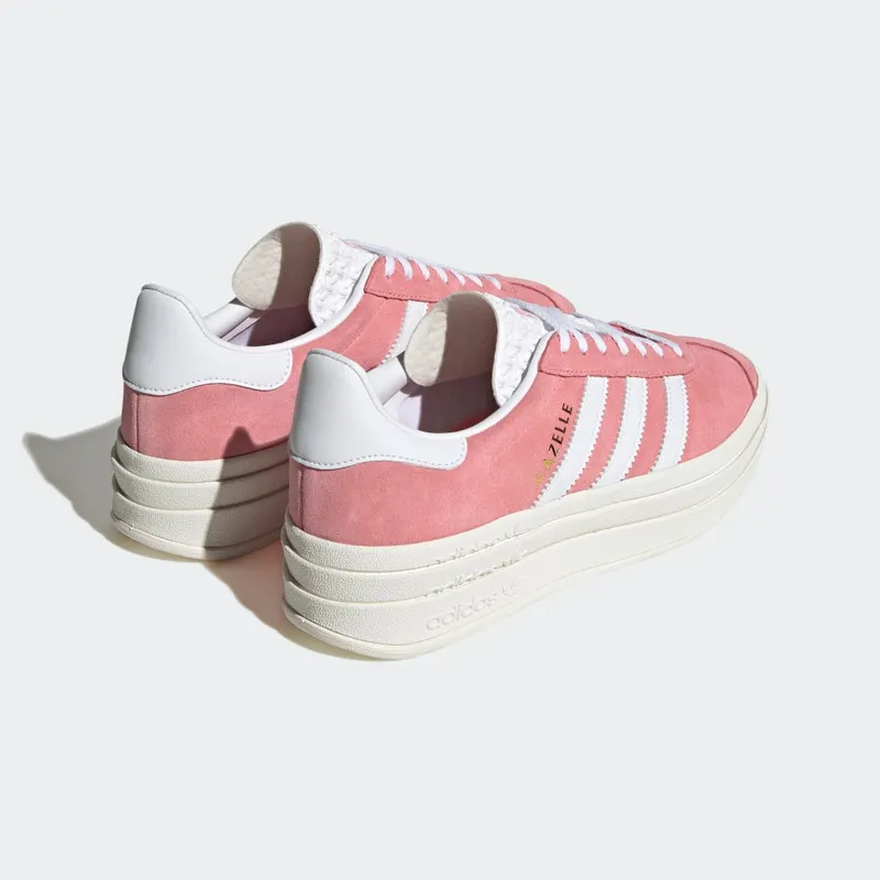 Adidas Gazelle Bold Super Pop / Cloud White / Core White (IG9653)