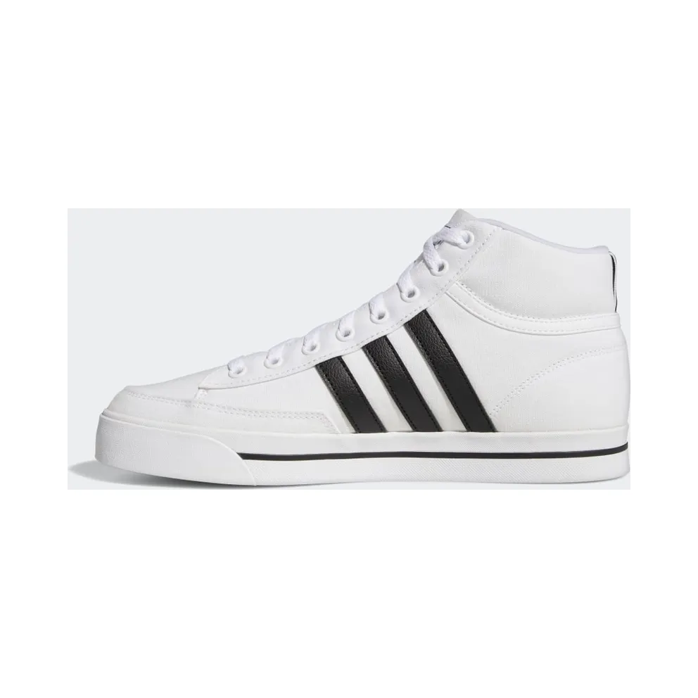 Adidas Retrovulc Mid Canvas Skateboarding Cloud White / Core Black / Grey Two (GW8376)