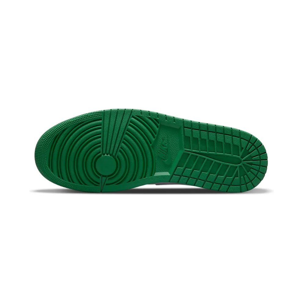 Air Jordan 1 Mid SE White Pine Green Smoke Grey (GS) (DC7294-103)