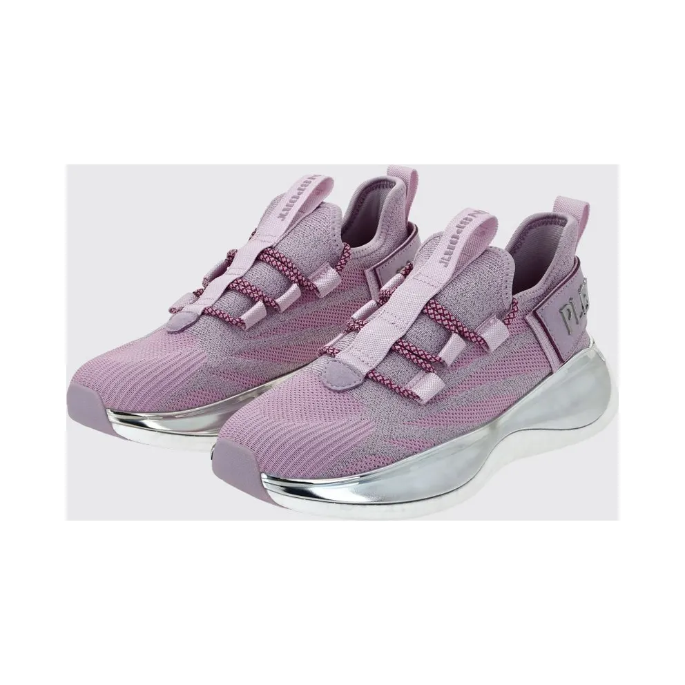 Plein Sport The Iron Tiger Gen. X.02 Knit with a Chunky Sole Lilac (SACSUSC0429STE003N30)