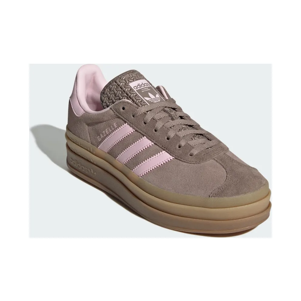 Adidas Gazelle Bold Trace Brown / Clear Pink / Earth Strata (JQ6436)