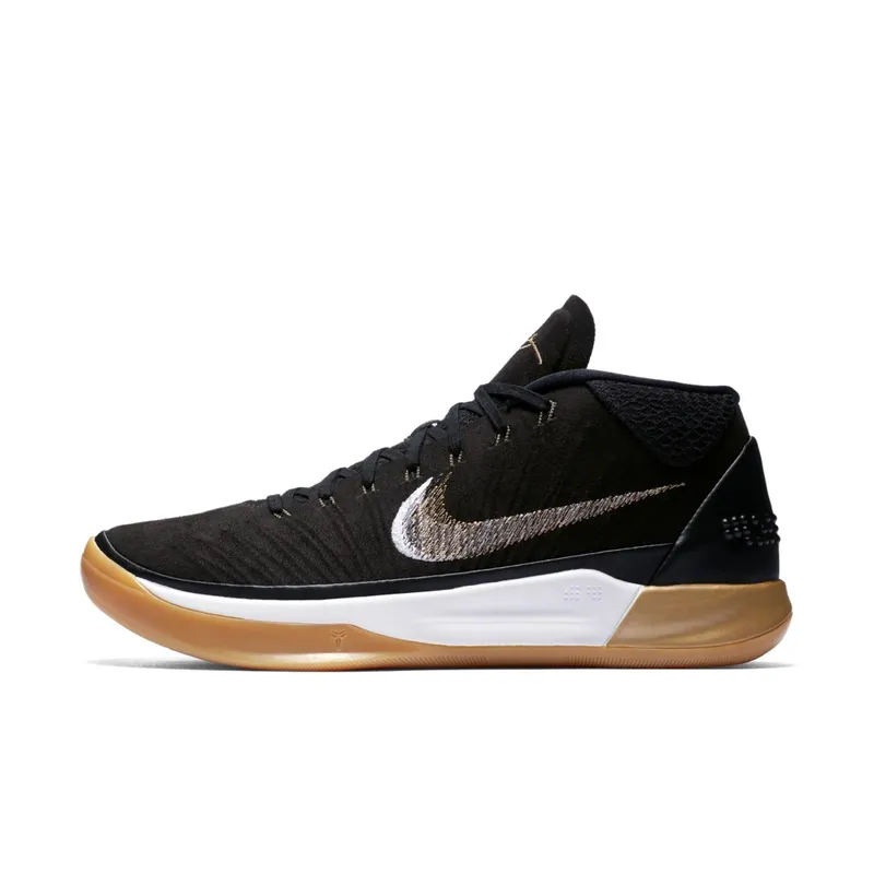 Nike Kobe A.D. Black White Gum Black/Metallic Gold-Anthracite-White (922482-009)