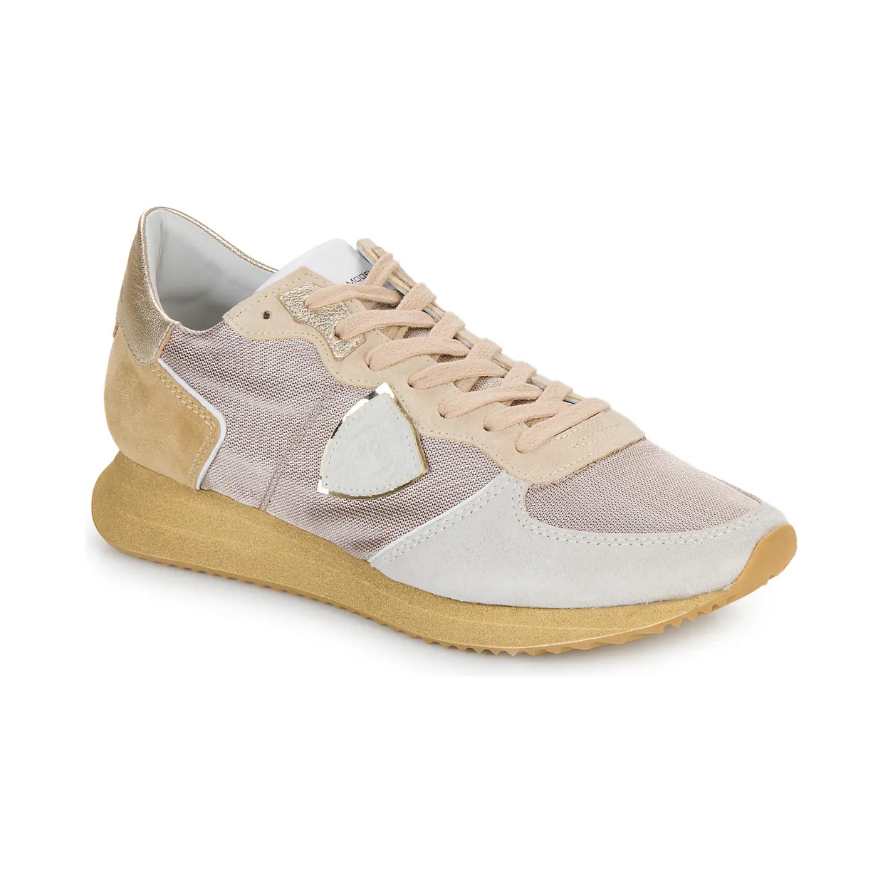 Philippe Model Stijlvolle lage top in Grey- Brown en White “Grey” (TZLDWR15) (3)