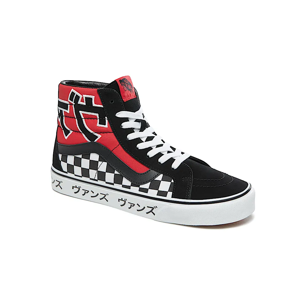 Vans Sk8-Hi Japanese Type Black Red Black/White-Racing Red (VN0A2XSBSJY)