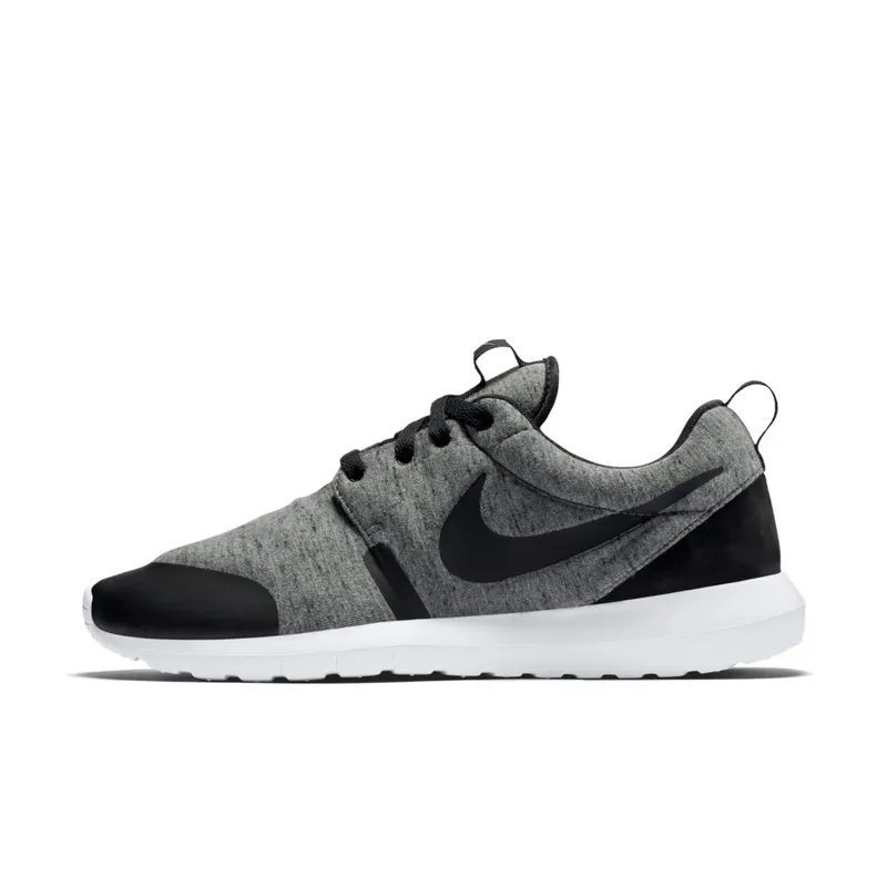 Nike Roshe Run Tech Fleece Cool Grey Cool Grey/Black-White (749658-002)