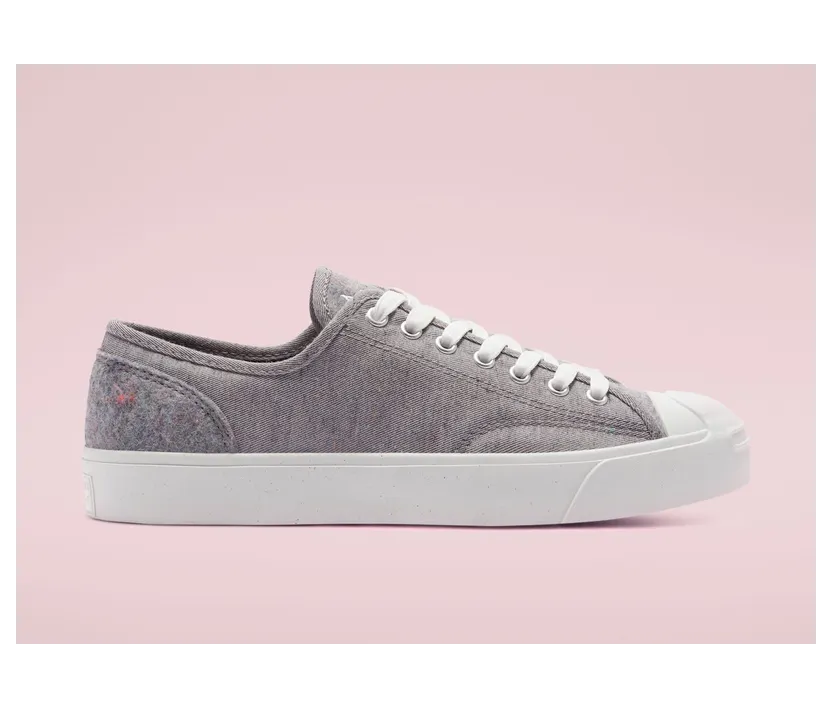 Converse Jack Purcell Renew Low ‘Grey Twill’ Grey/White/White (169613C)