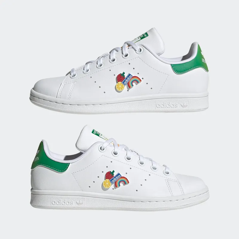 Adidas Stan Smith Cloud White / Green / Pulse Amber (GW8156)