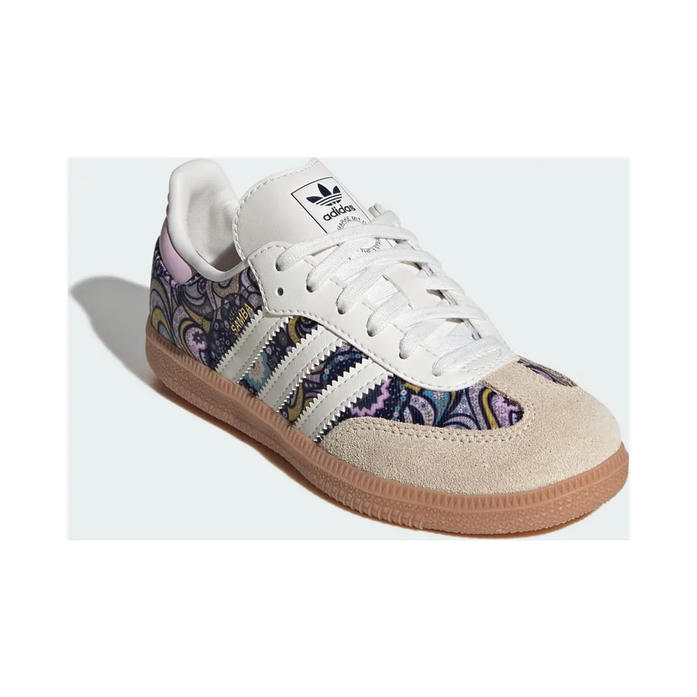 Adidas ADIDAS LIBERTY SAMBA OG Lace-up Shoes Core White / Orchid Fusion / Gum (KH9845)