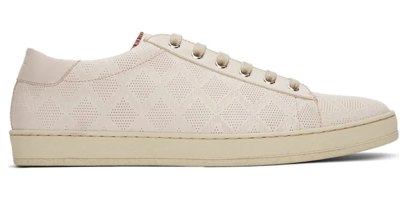 Paul Smith Pink Leather Geo Hassler Sneakers (M1S-HAS38-GPAR-02)