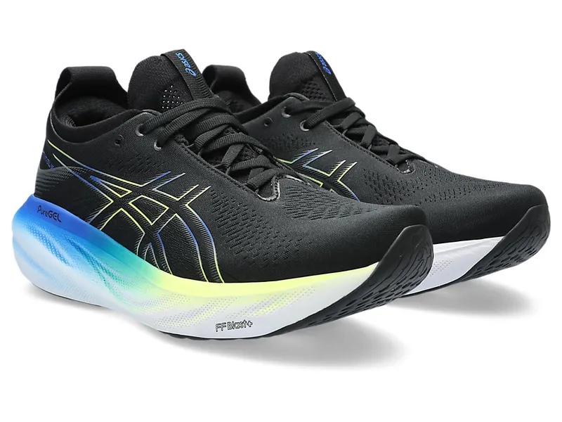 Asics GEL-NIMBUS 25 Black/Glow Yellow (1011B547.004)
