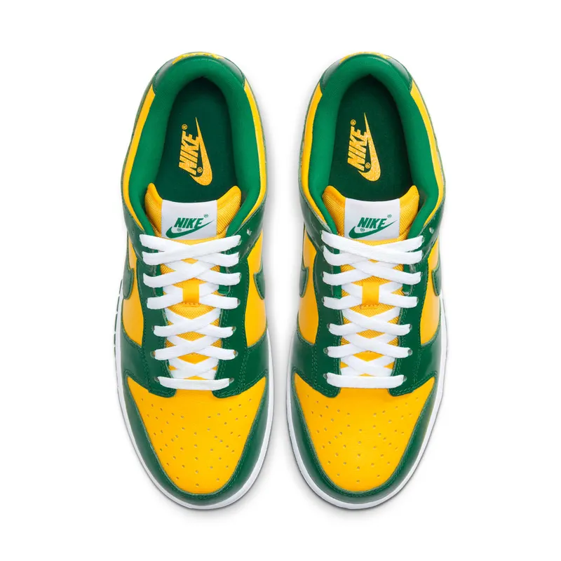 Nike Dunk Low Brazil (2020) Varsity Maize/Pine Green-White (CU1727-700)