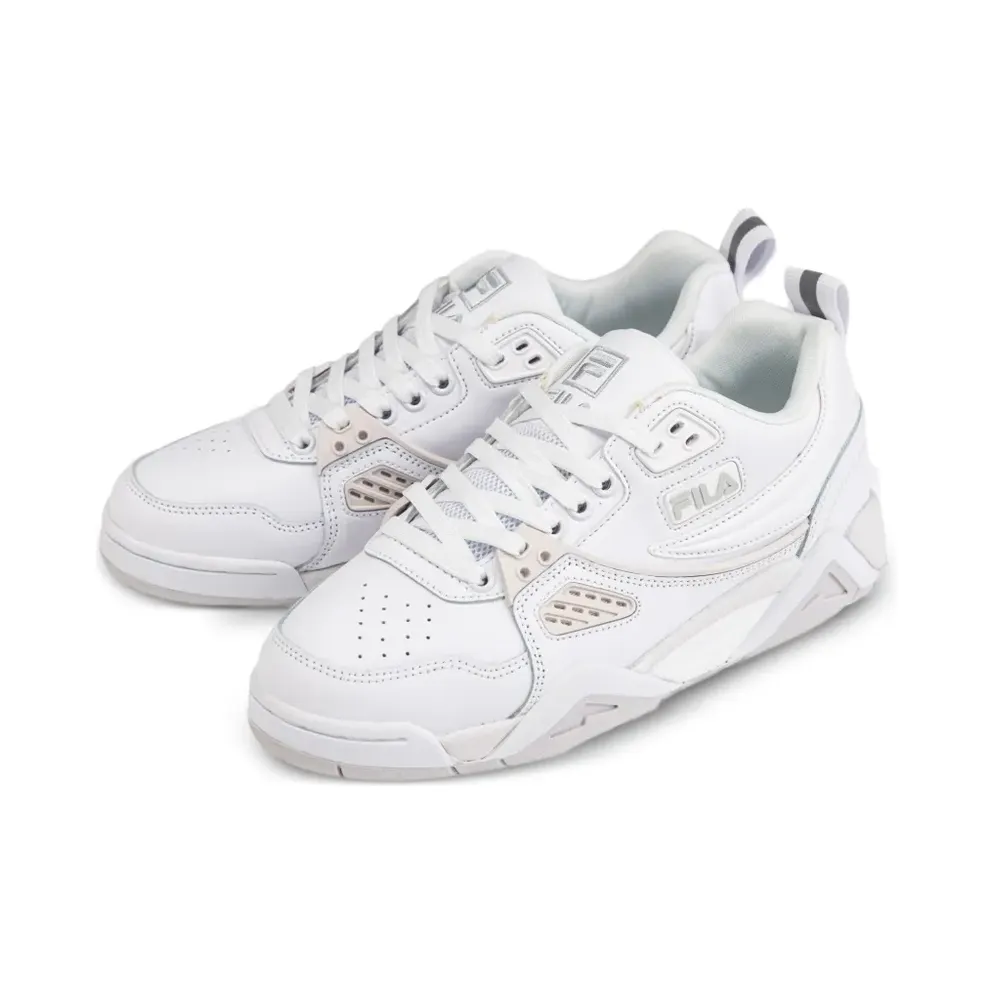 Fila Casim leren low-top with vlakken – White (FFW0280)