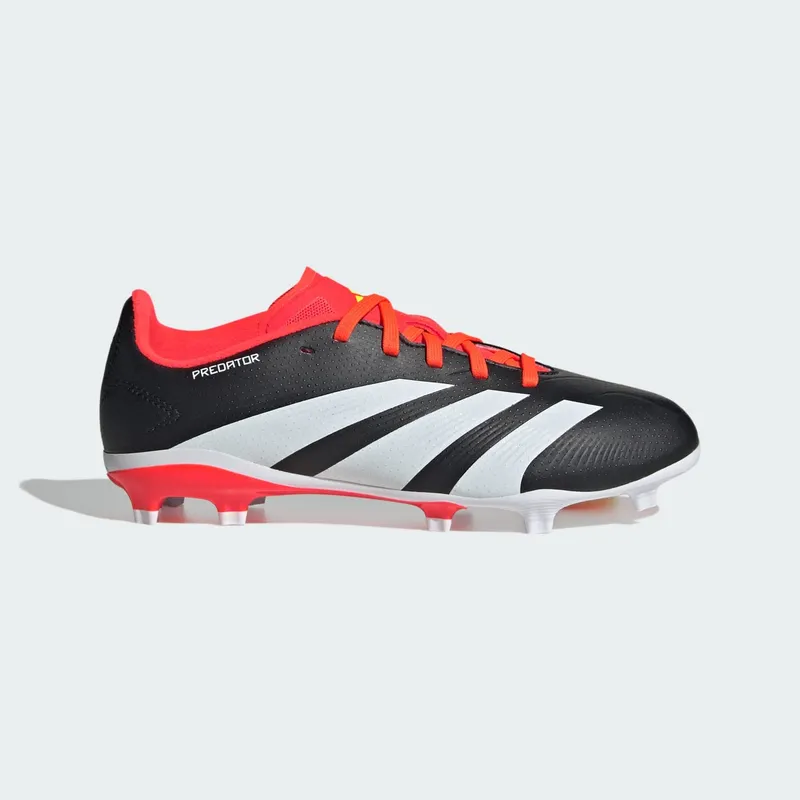 adidas Predator 24 League FG Core Black Cloud White Solar Red (IG7748)