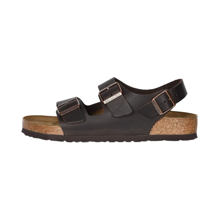 Birkenstock Milano Oiled Leather “Habana” (34871)