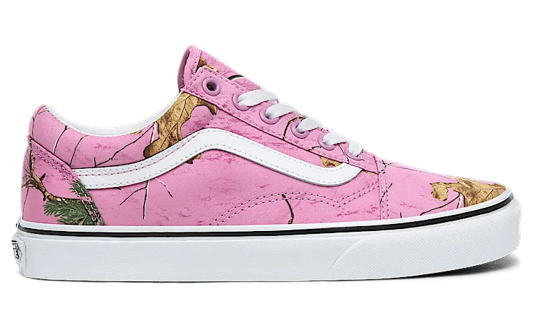 Vans Realtree x Old Skool ‘Wild Orchid’ Wild Orchid/Multi-Color/True White (VN0A4BV5TPT)