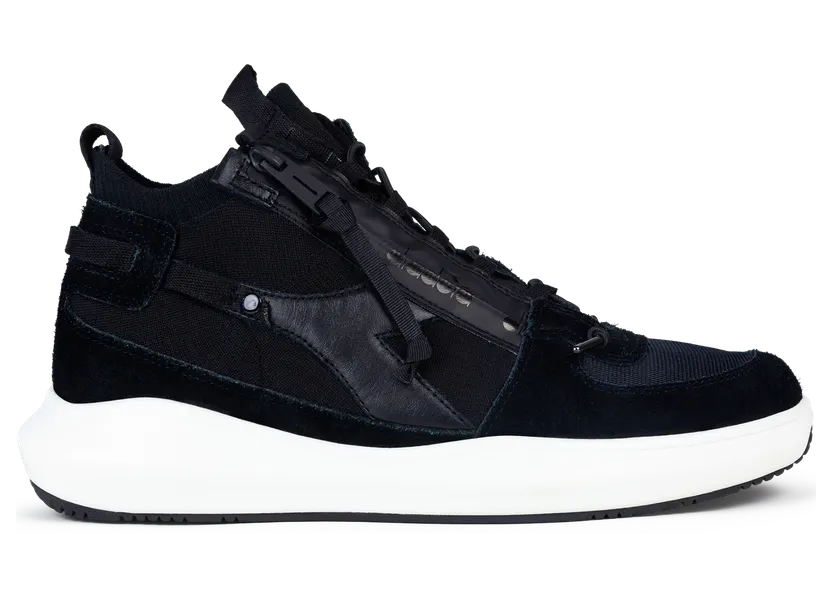 Diadora Heritage 48th Floor Mi Basket Sneaker schwarz (201.174222-80013)