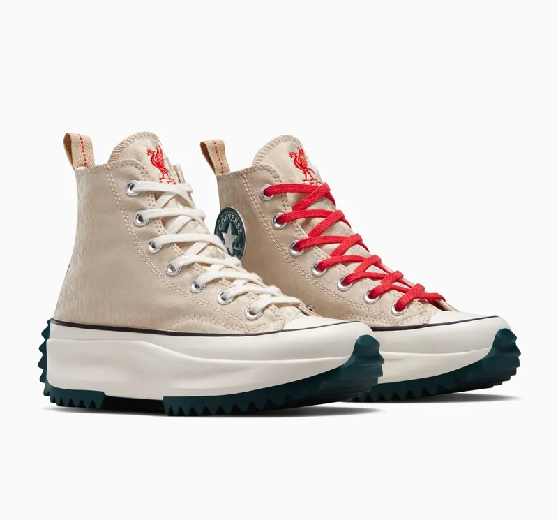 Converse Converse x LFC Run Star Hike Platform Oat Milk/egret/rainforest