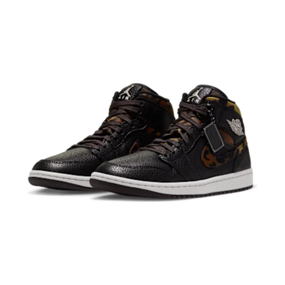 Air Jordan 1 Mid – “Black / Velvet Brown / Chalk” (IQ5161-001)