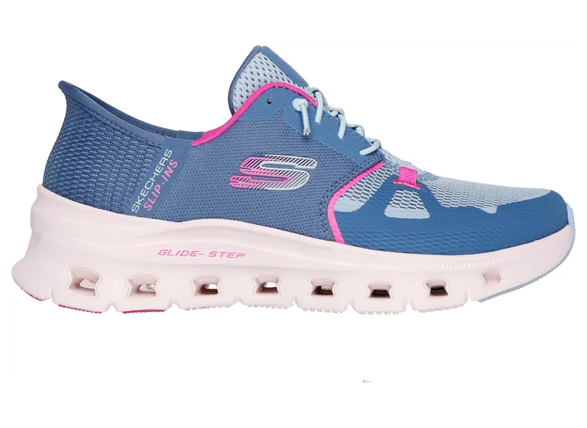 Skechers Slip-ins: Glide-Step Pro – Slate / Roze – “Grijs” (150420 SLTP)