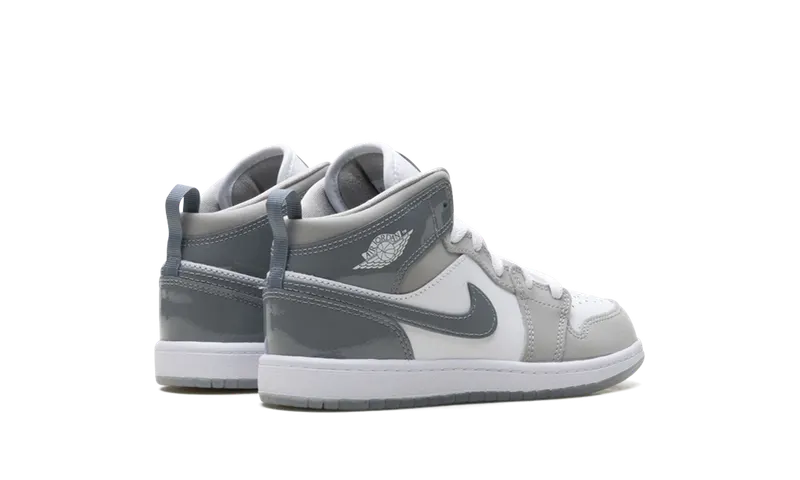 Air Jordan 1 Mid SE PS “White Medium Grey Cool Grey” (HF3194-100)