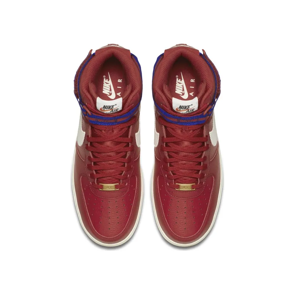 Nike Air Force 1 High ’07 Gym Red Deep Royal Blue Gum (315121-605)