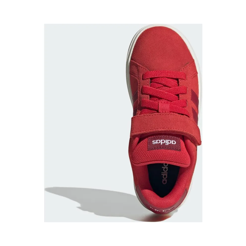 Adidas Grand Court 00s Kids Collegiate Red / Collegiate Burgundy / Off White (JQ5653)