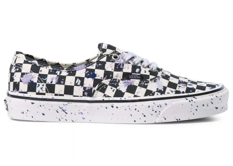 Vans UA Authentic 44 DX Anaheim Factory Splatter Embroidery Checkboard (VN0A5KX48FI)