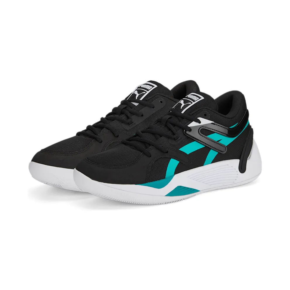 Men’s PUMA Trc Blaze Court Black/Deep Aqua (376582-16)