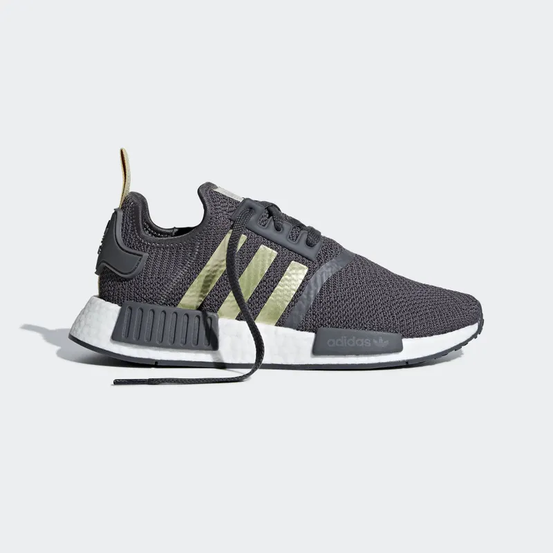 adidas NMD R1 Grey Five Gold Metallic (W) Grey Five/Gold Metallic/Pyrite (B37651)