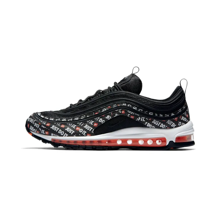 Nike Air Max 97 ‘Just Do It Pack’ “Black / Total Orange / White” (AT8437-001)