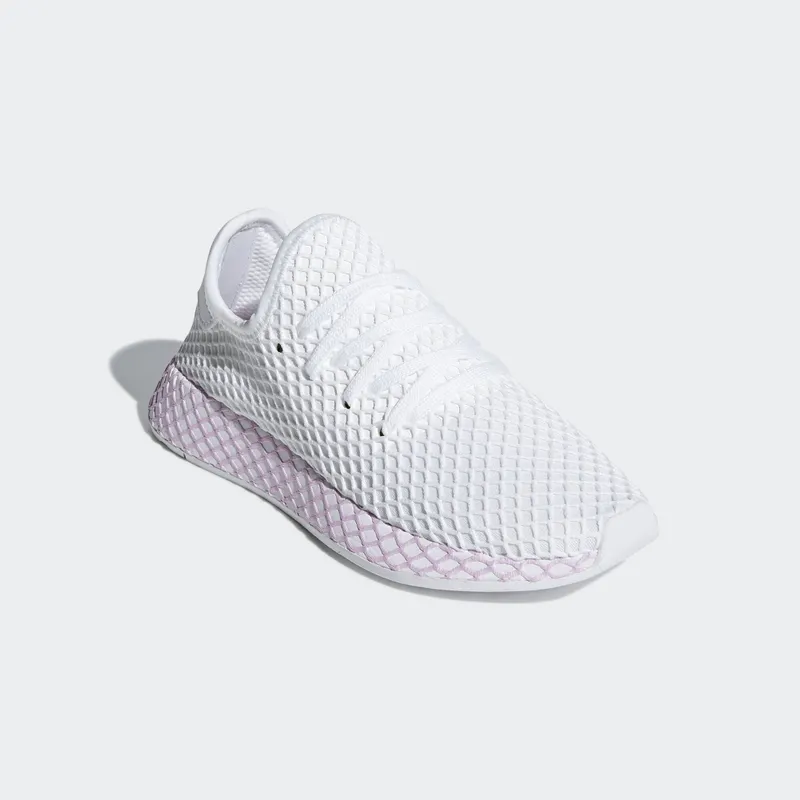 adidas Deerupt Cloud White Clear Lilac (W) Cloud White/Cloud White/Clear Lilac (B37601)