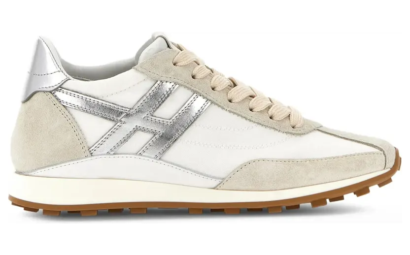 Hogan Athletic mit Metallic-Logo – White (HXW6990GA20V59)