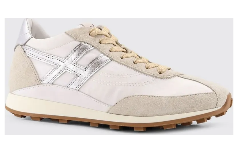 Hogan Athletic Suede and Nylon Beige (HXW6990GA20V590FEG)