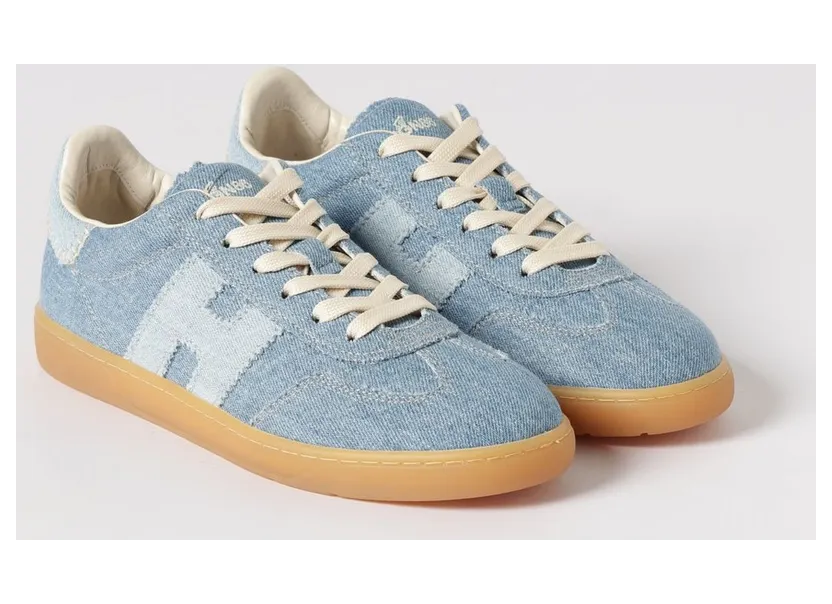 Hogan Cool Cotton Denim Gnawed Blue (HXW6470FB6JJDL0RVA)