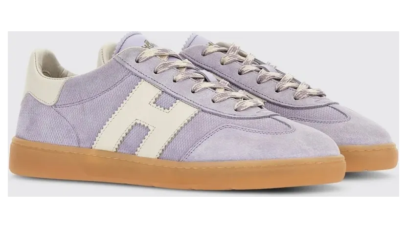 Hogan Cool Embossed Suede Lilac (HXW6470FB60UWX0RVS)