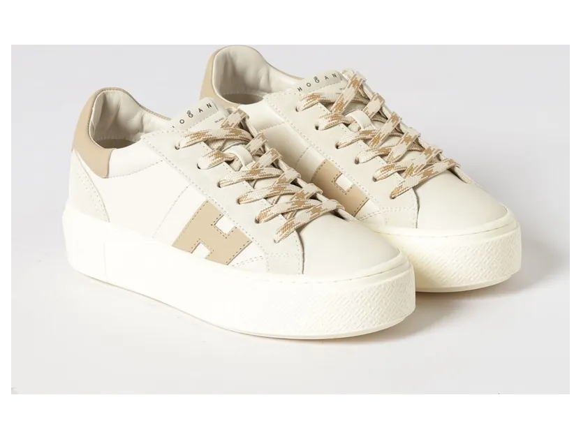 Hogan Crosswind Leather Beige (HXW7050GB00V1N0FR7)