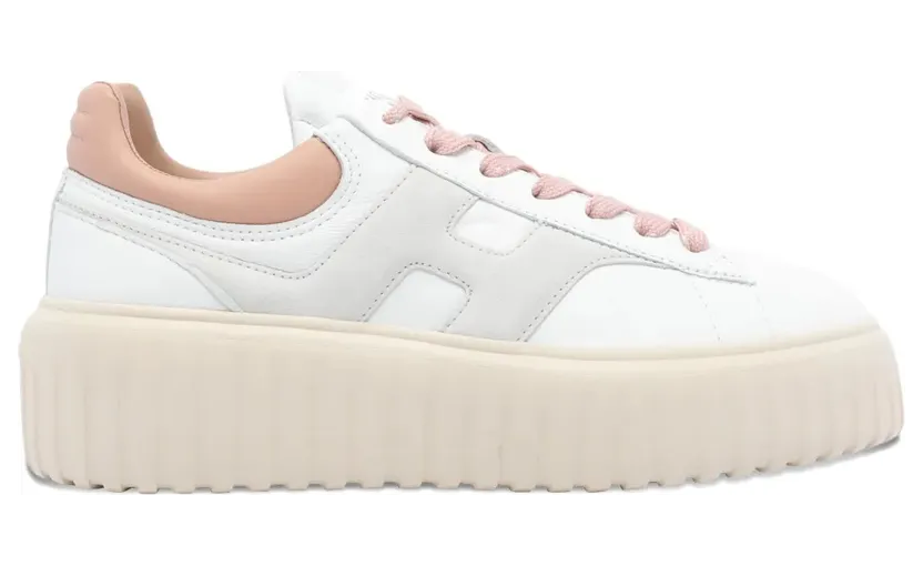 Hogan H-logo with plateauzool – White (HXW6450FE91UIT)