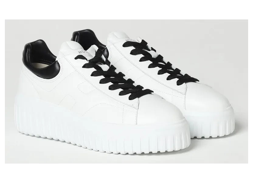 Hogan H-Stripes in Nappa Leather White (HXW6450FC60LE90001)