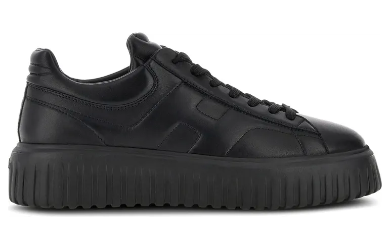 Hogan H-Stripes Leather “Black” (HXM6450FC60L E99999)