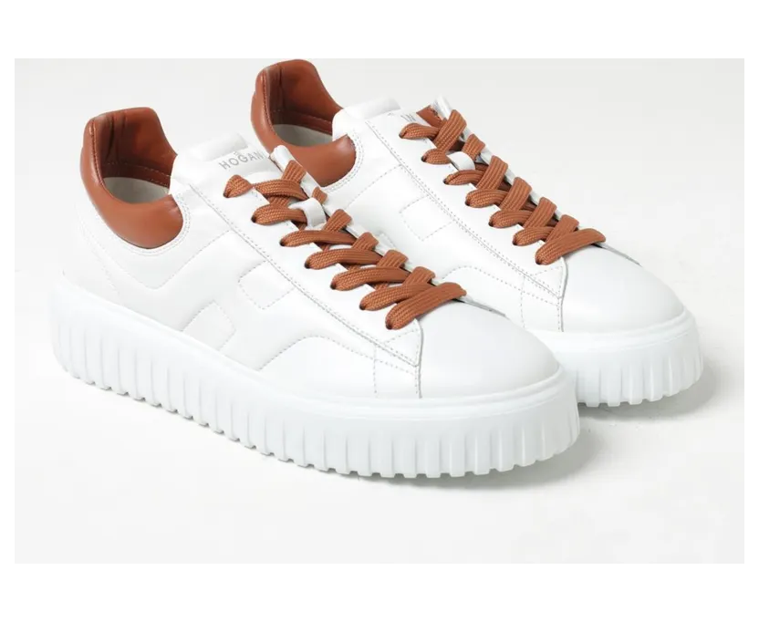Hogan H-Stripes Leather White 1 (HXM6450FC60LE90446)