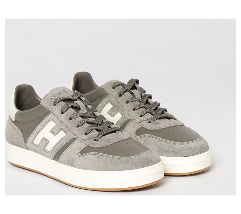 Hogan H-TV Suede Grey (HXM6680FZ00UL601VV)