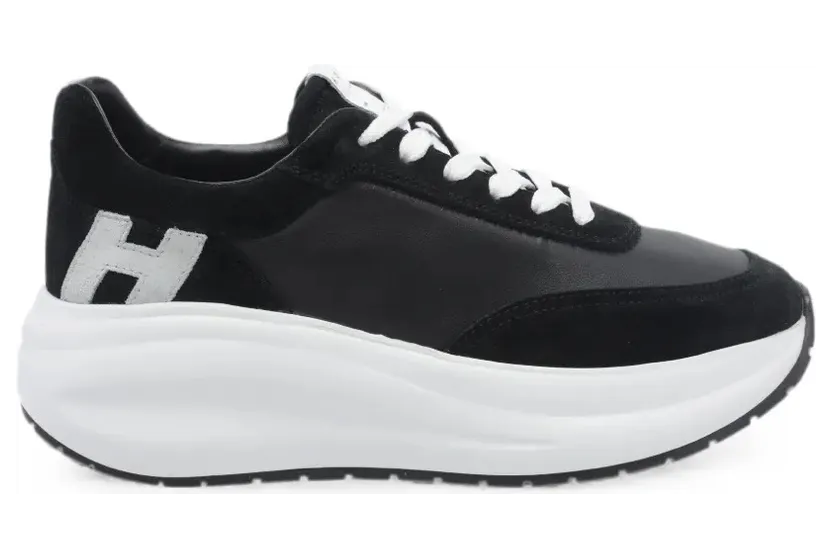 Hogan Maxi I with plateauzool and logopatch – Black (HXW6960GG30UHC)